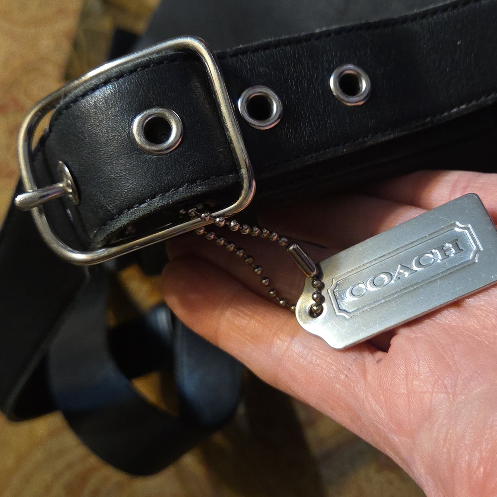 Coach Vintage Soho Legacy 9186 2001 Black Leather Bucket Bag $390 Retail GUC - Picture 3 of 16